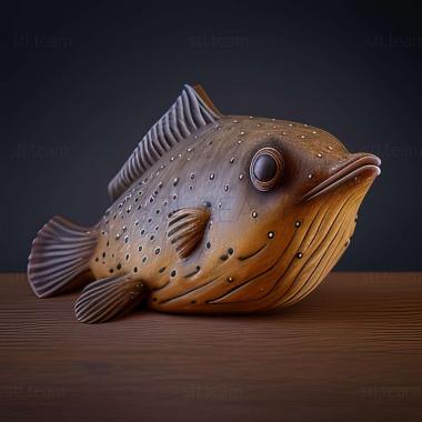 3D модель Notiophilus semistriatus (STL)